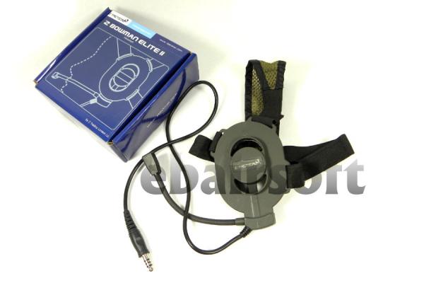 G Ztactical Bowman Elite II Headset Z027 Military Standard Plug